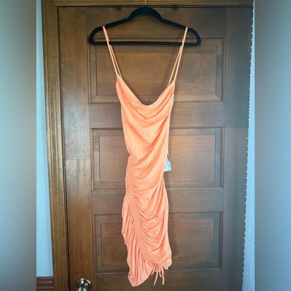 Revolve Jovi Mini Dress in Cantaloupe from Bailey 44 🍑 - Picture 5 of 8